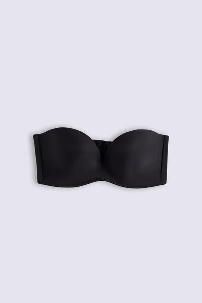 Black Ultralight Bandeau Bra, , large image number 3