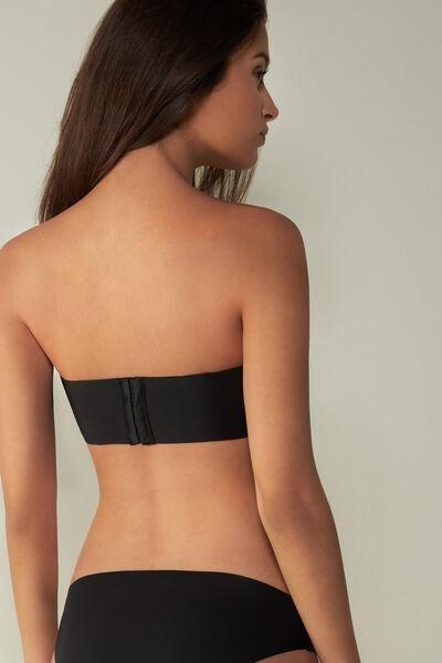 Black Ultralight Bandeau Bra, , large image number 6
