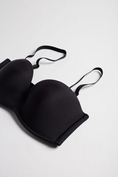Black Ultralight Bandeau Bra, , large image number 8