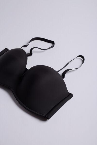 Black Ultralight Bandeau Bra, , large image number 8