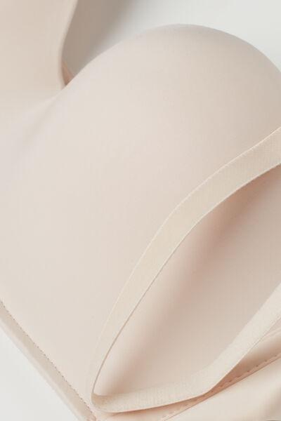 Pink Silk Gioia Ultralight Microfibre Bandeau Bra, , large image number 4