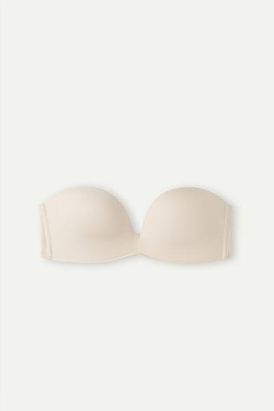 Pink Laura Ultralight Microfibre Bandeau Bra, , large image number 2