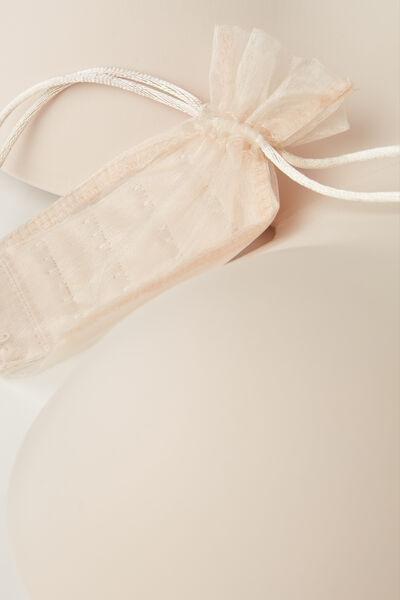 Pink Laura Ultralight Microfibre Bandeau Bra, , large image number 4