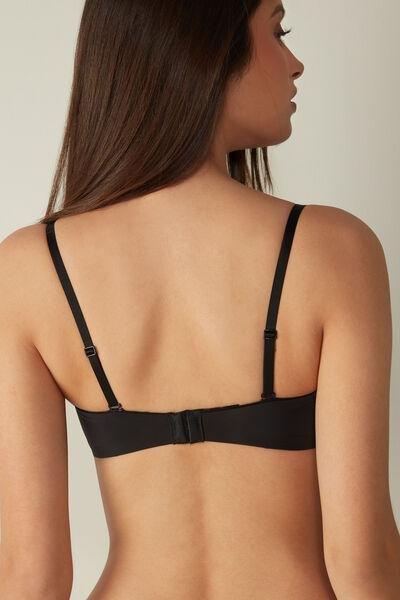Black Ultralight Bandeau Bra, , large image number 3