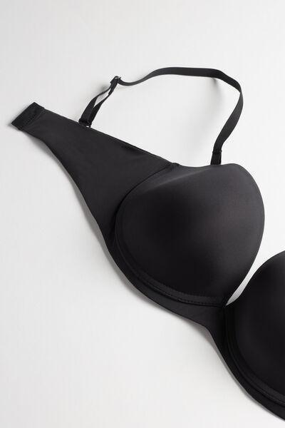 Black Ultralight Bandeau Bra, , large image number 4