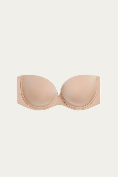 Intimissimi - Beige Anna Ultralight Microfibre Bandeau Bra