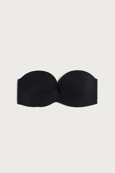Black Laura Ultralight Bandeau Bra, , large image number 4