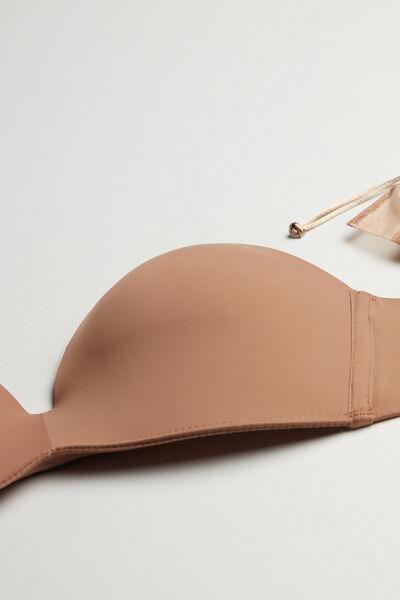 Beige Laura Ultralight Bandeau Bra, , large image number 4