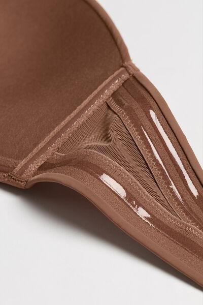 Beige Laura Ultralight Bandeau Bra, , large image number 5