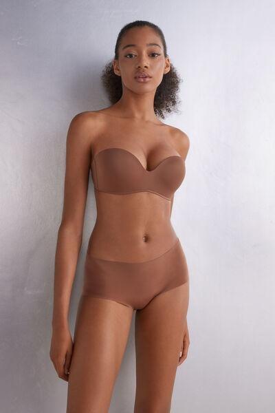 حمالة صدر gioia bandeau بيج غامق ، للنساء, Brown Mocha, large image number 1