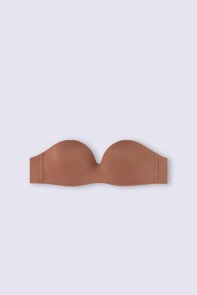 حمالة صدر gioia bandeau بيج غامق ، للنساء, Brown Mocha, large image number 2