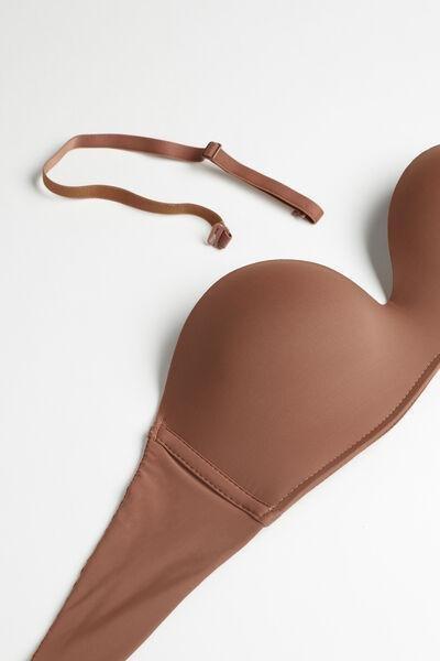 حمالة صدر gioia bandeau بيج غامق ، للنساء, Brown Mocha, large image number 4