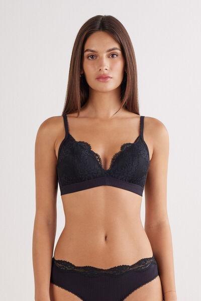 Black Your Everyday Wear Triangle Bra, , large image number 0