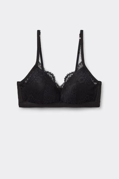 Black Your Everyday Wear Triangle Bra, , large image number 1