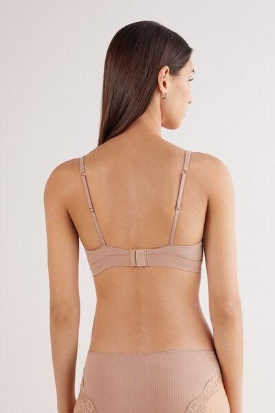 Beige Your Everyday Wear Triangle Bra, 5601_939J, large image number 2