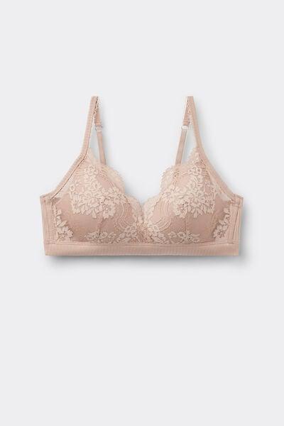 Beige Your Everyday Wear Triangle Bra, 5601_939J, large image number 3