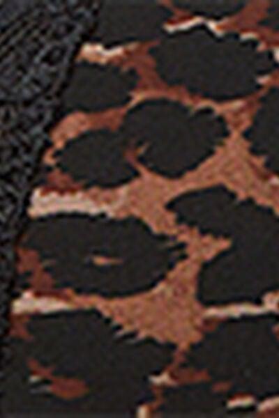 Brown Sensual Attitude Animal Print Tiziana Triangle Bra, 5601_030K, large image number 6