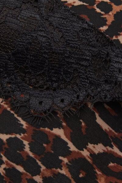 Brown Sensual Attitude Animal Print Tiziana Triangle Bra, 5601_030K, large image number 7