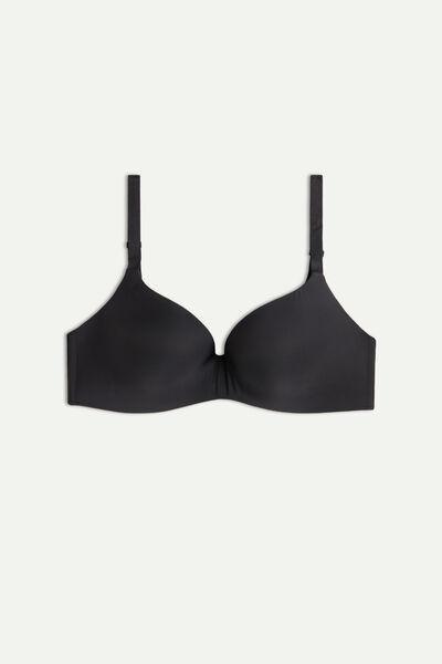 Intimissimi - Black Adele Ultralight Microfibre Triangle Bra