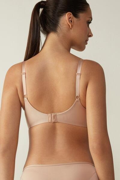 Beige Adele Ultralight Triangle Bra, Soft Beige, large image number 2