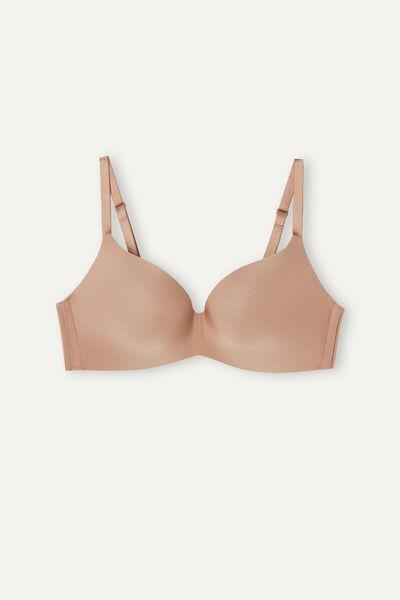Beige Ultralight Triangle Bra, , large image number 4