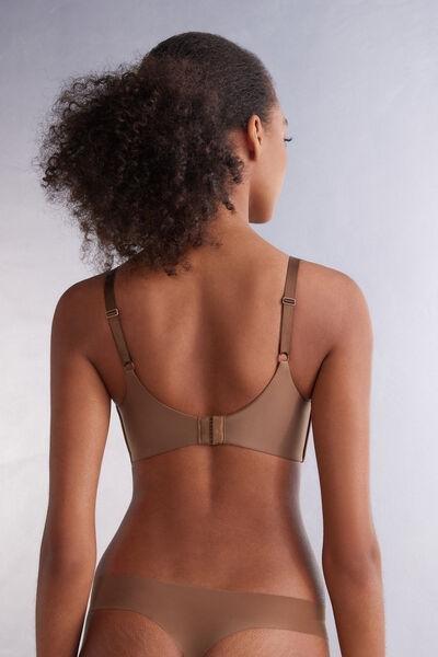 Brown Ultralight Triangle Bra, , large image number 2