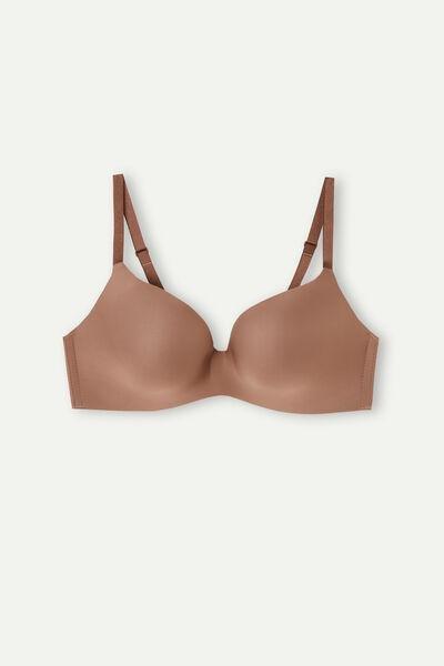 Brown Ultralight Triangle Bra, , large image number 4