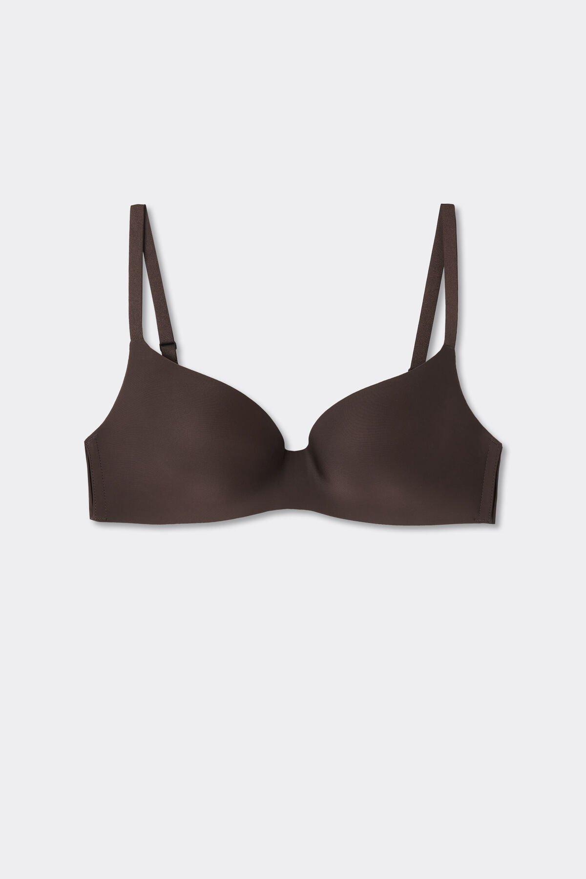 Brown Adele Ultralight Microfibre Triangle Bra, 5601_705J, large image number 7