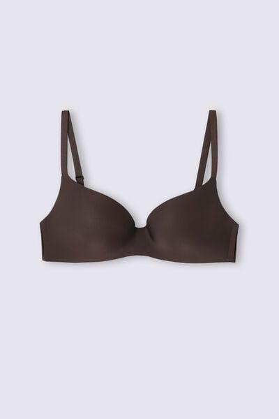 Brown Adele Ultralight Microfibre Triangle Bra, 5601_705J, large image number 8