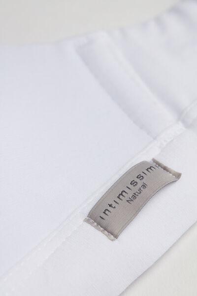 Intimissimi - White Tiziana Natural Cotton Triangle Bra