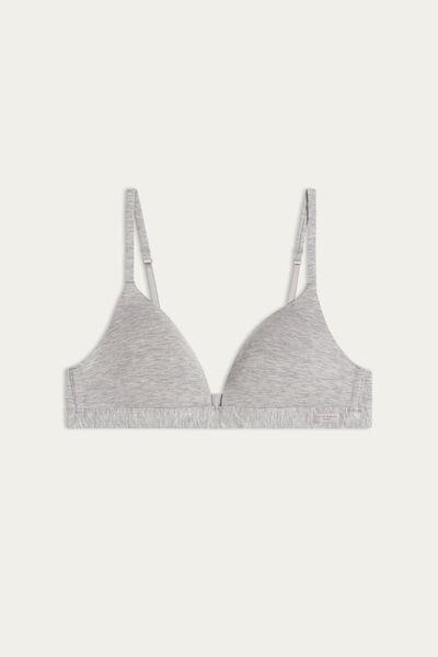 Tiziana Natural Cotton Triangle Bra