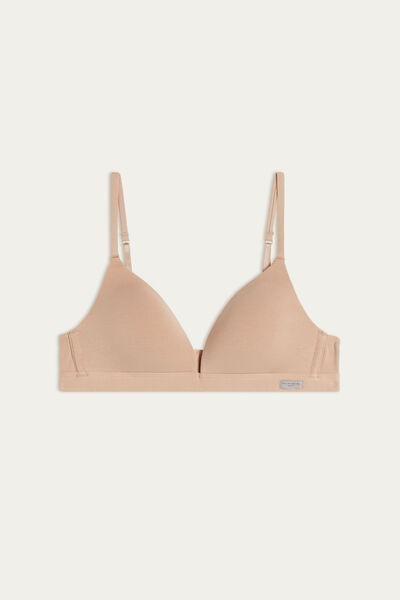 Intimissimi - Beige Tiziana Cotton Triangle Bra