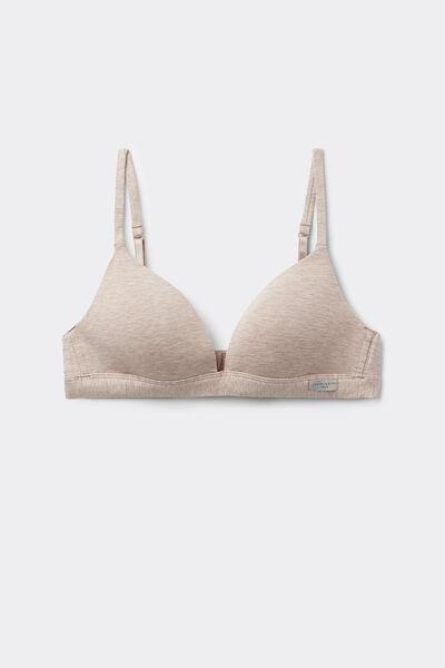 Tiziana Natural Cotton Triangle Bra