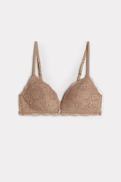 Intimissimi - Beige Lace Triangle Bra