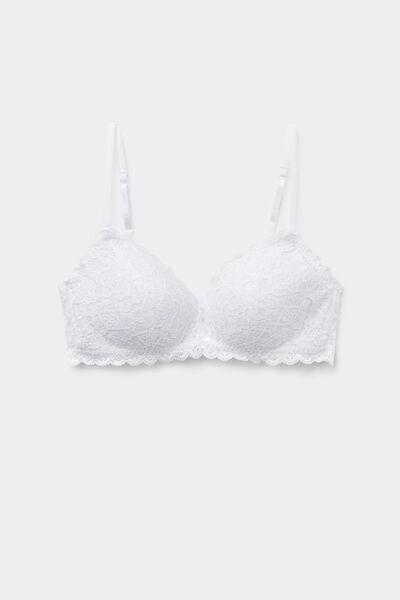 White Tiziana Triangle Bra, , large image number 2