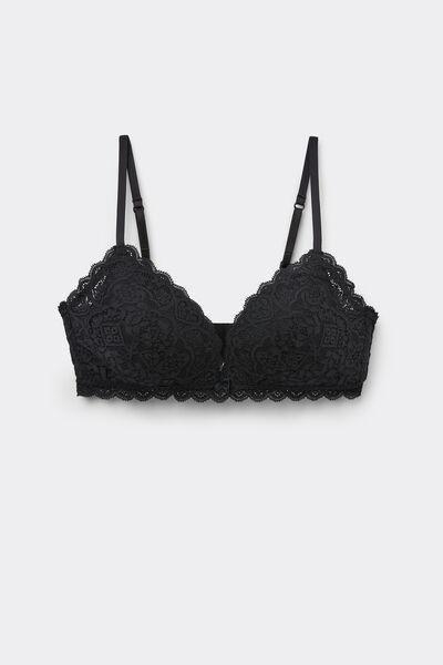 Black Tiziana Triangle Bra, , large image number 2