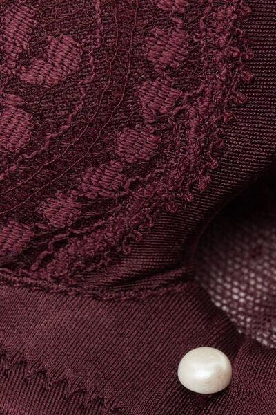 Burgundy La Vie En Rose Monica Push-Up Bra, 5601_028K, large image number 4