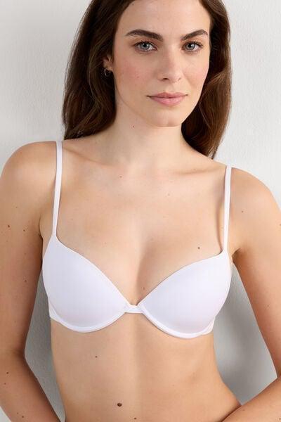 White Ultralight Push-Up Bra, White, large image number 6