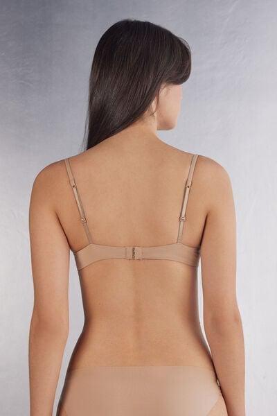 Beige Bellissima Microfiber Push-Up Bra, , large image number 6