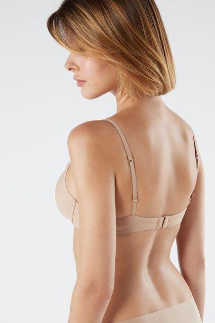 Beige Bellissima Push-Up Bra, , large image number 8