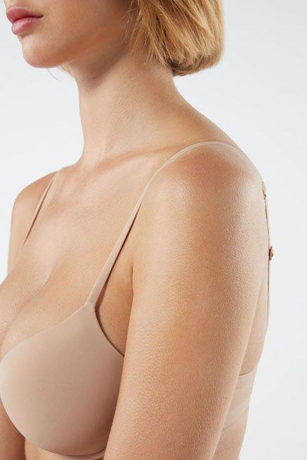 Beige Bellissima Push-Up Bra, , large image number 9