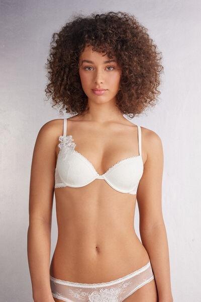 Ivory Bellissima Glisten In Light Push-Up Bra, , large image number 0