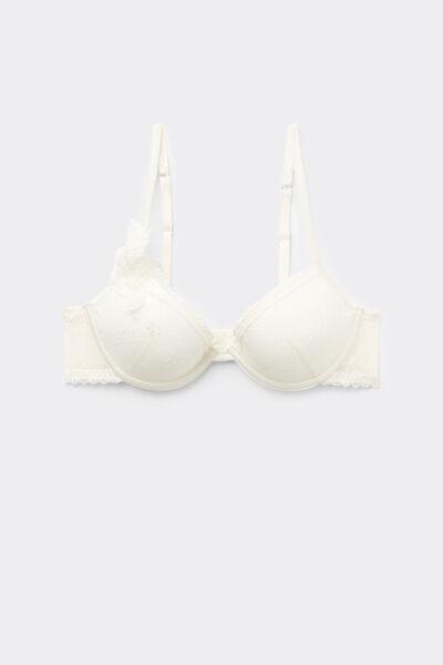 Ivory Bellissima Glisten In Light Push-Up Bra, , large image number 1