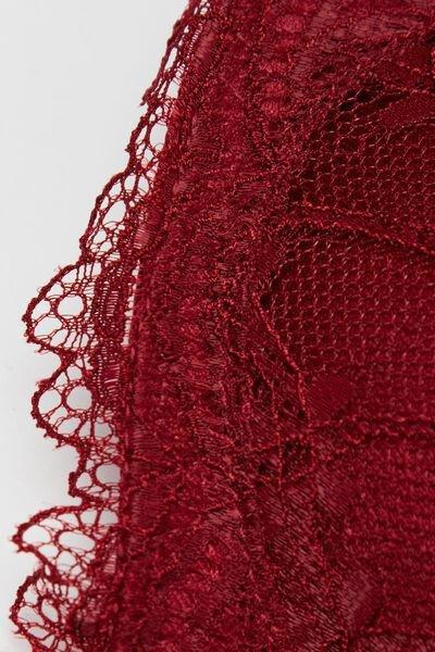 Red She Is A Classic Lace Push-Up Bra, 5601_770J, large image number 4