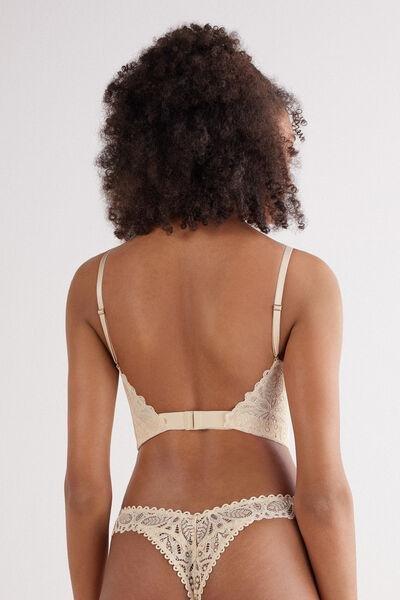 Beige Italian Riviera Bustier, , large image number 3