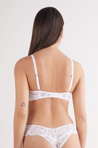 White Scent Of Summer Push-Up Bra, White, medium