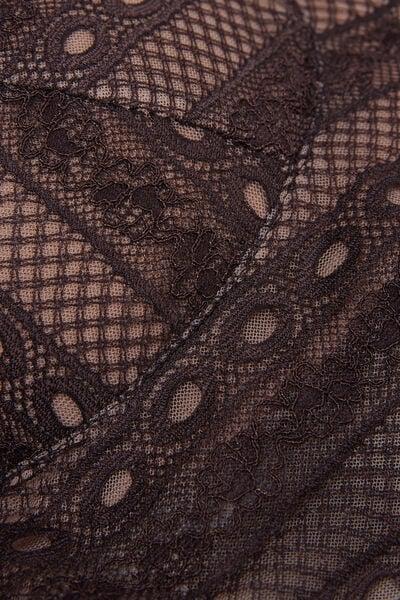 Mocha Brown Get Noticed Monica Bustier, 5601_705J, large image number 4
