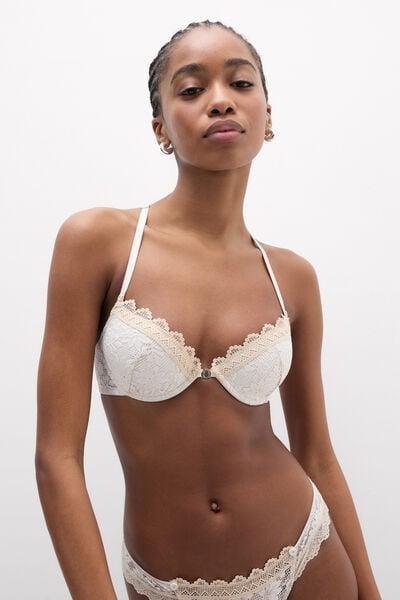 Beige Midsummer Dream Bellissima Push-Up Bra, 5601_118K, medium