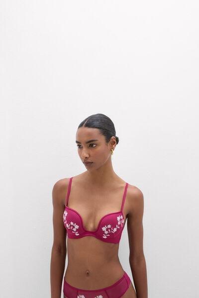 Pink Brighten Your Day Monica Push-Up Bra, 5601_110K, large image number 1