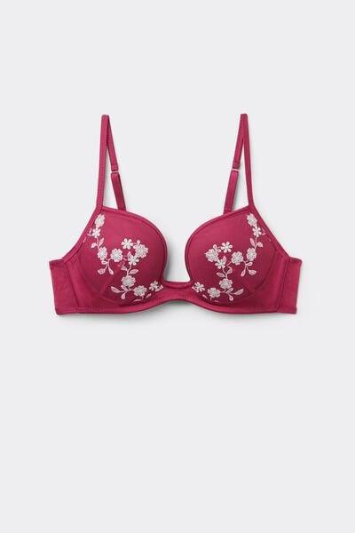 Pink Brighten Your Day Monica Push-Up Bra, 5601_110K, large image number 3